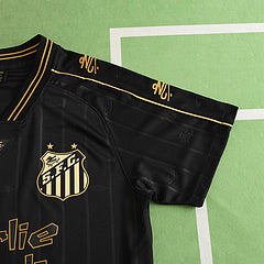 Santos FC Charlie Brown Black Vintage Special Edition Neymar Jr. Football Jersey – 10