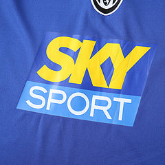 Juventus 2004-2005 Blue Retro Jersey | Kit | | – Zinedine Zidane – Detailed View