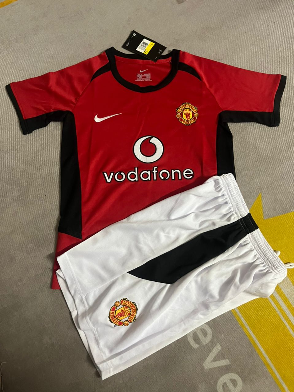Diego Forlan Manchester United Kids Children Home Football Jersey – 4