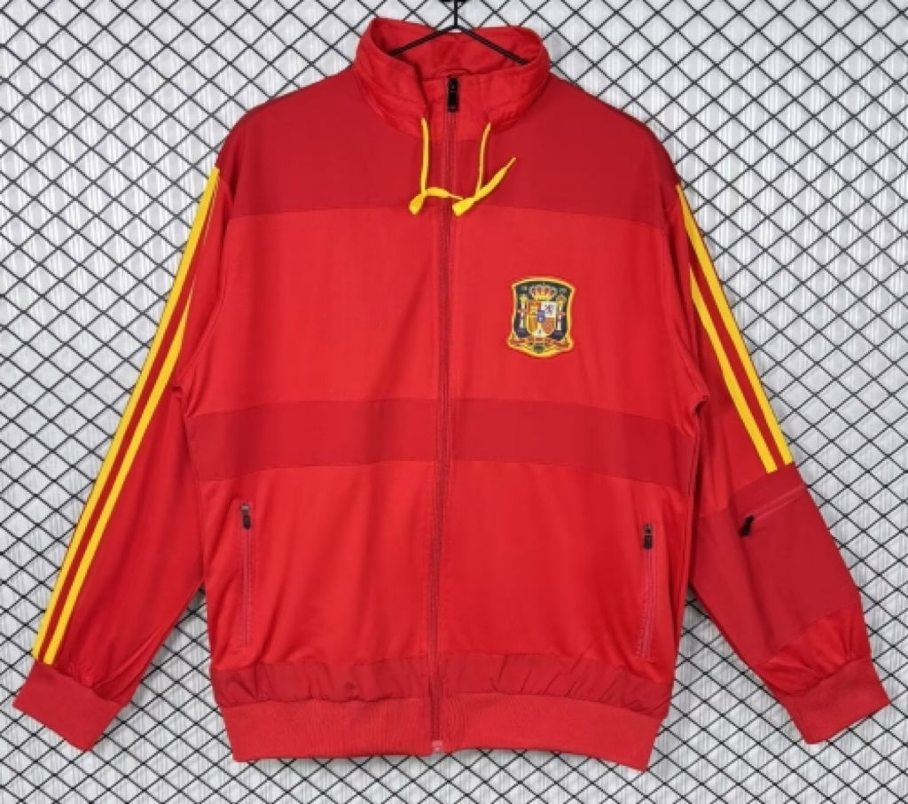 Spain 2010 World Cup Champion Tracksuit Windbreaker Jacket Pants – Back View