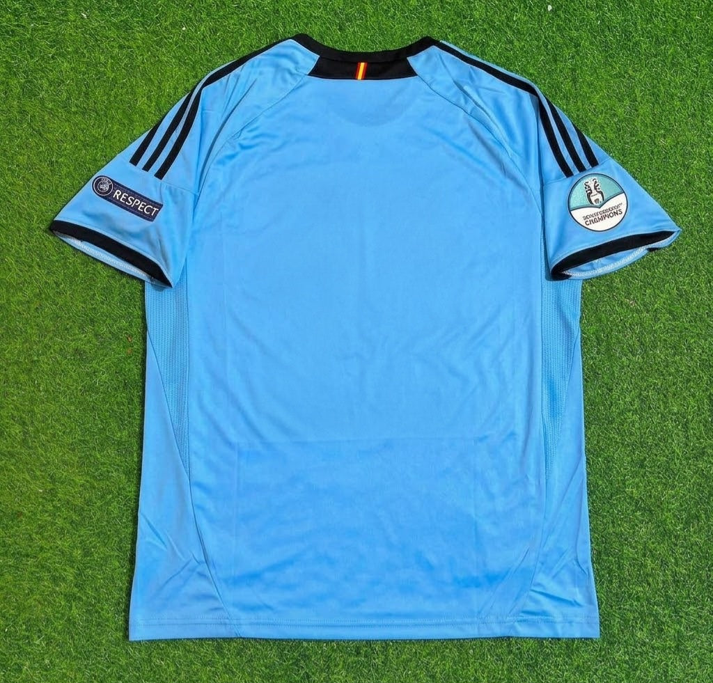 Spain EURO 2012 Final Retro Football Jersey – Back View