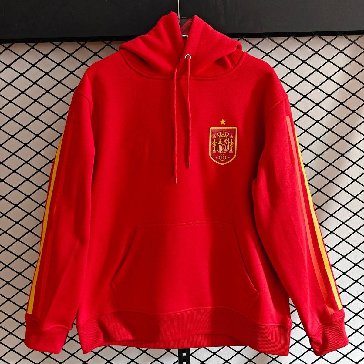 Spain - Hoodie Winter Fleece- Football Kapuzenpullover Paradise Edition – 4