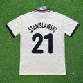 Holger Stanislawski St. Pauli 1997/98 Retro Football Jersey – Back View