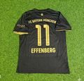 Stefan Effenberg Bayern Munich Away Football Jersey – Back View