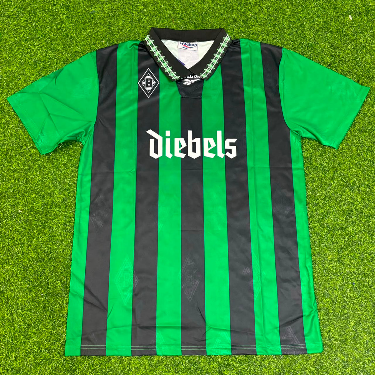 Stefan Effenberg #10 Borussia Mönchengladbach 1995 1996 Retro Jersey – Front View