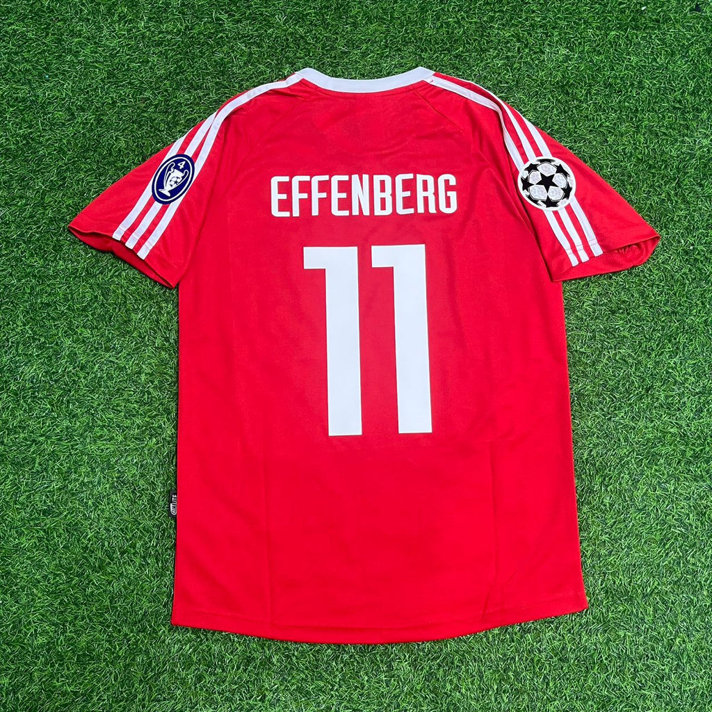 Stefan Effenberg FC Bayern Munich 2000-2001 Retro Jersey | Kit | – Back View