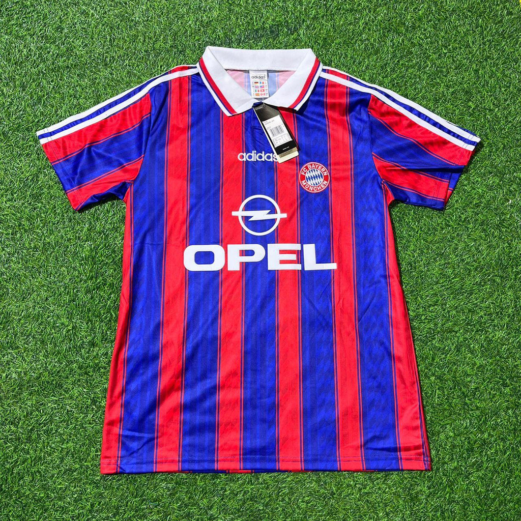 Stefan Effenberg Bayern Munich Retro Football Jersey – Front View