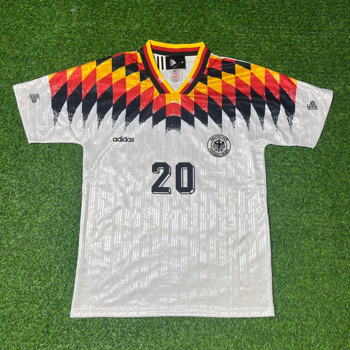 1994 Germany Weltmeisterschaft Retro Football Jersey – Stefan Effenberg – Front View