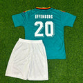 Stefan Effenberg Germany Deutschland 1994 World Cup Kids Jersey – Back View