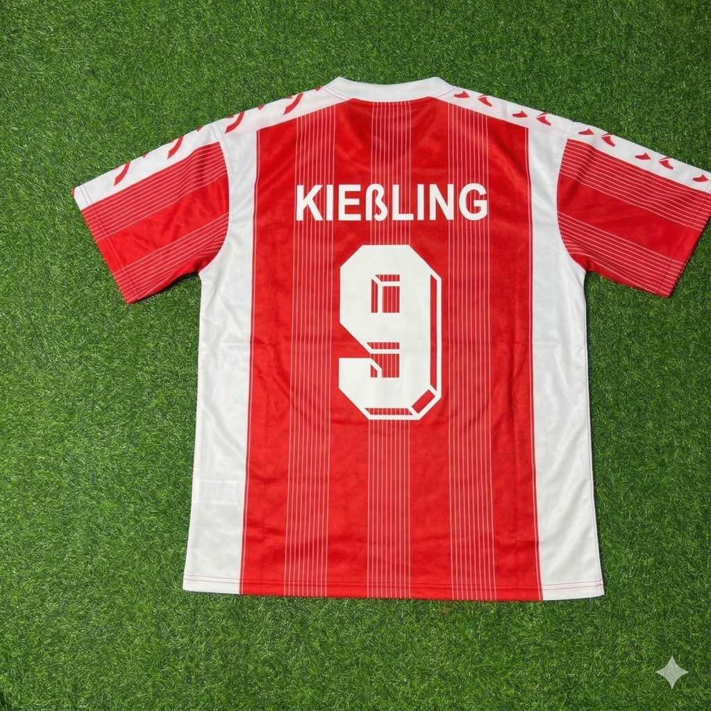 Stefan Kießling 1. FC Nürnberg Heim Retro Fußballtrikot Jersey – Back View