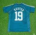 Germany 1998 World Cup Away Retro Football Jersey – Stefan Reuter – Back View