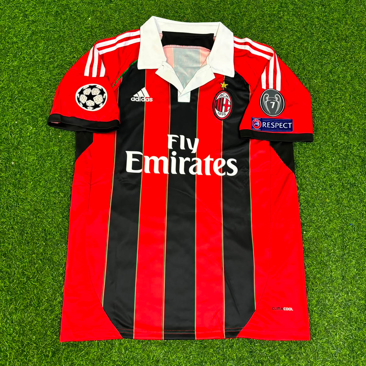 Stephan El Shaarawy – AC Milan 2012/13 Home Retro Kit Jersey – | | – Front View