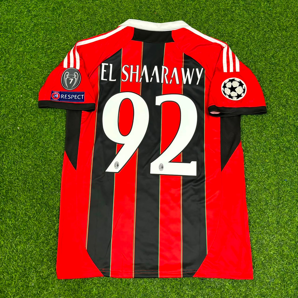 Stephan El Shaarawy – AC Milan 2012/13 Home Retro Kit Jersey – | | – Back View