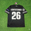 2012 Stephan Lichtsteiner 26- Juventus Home 2013 Season Retro Football Jersey – Back View