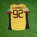 2013/14 Stephen El Shaarawy AC Milan Golden Retro Football Jersey – Back View