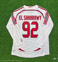 AC Milan Away White Long Sleeve Retro Jersey – Stephen El Shaarawy #92 – Back View