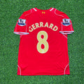 Liverpool 2014 2015 Final Year Special Retro Jersey – Steven Gerrard #8 – Back View