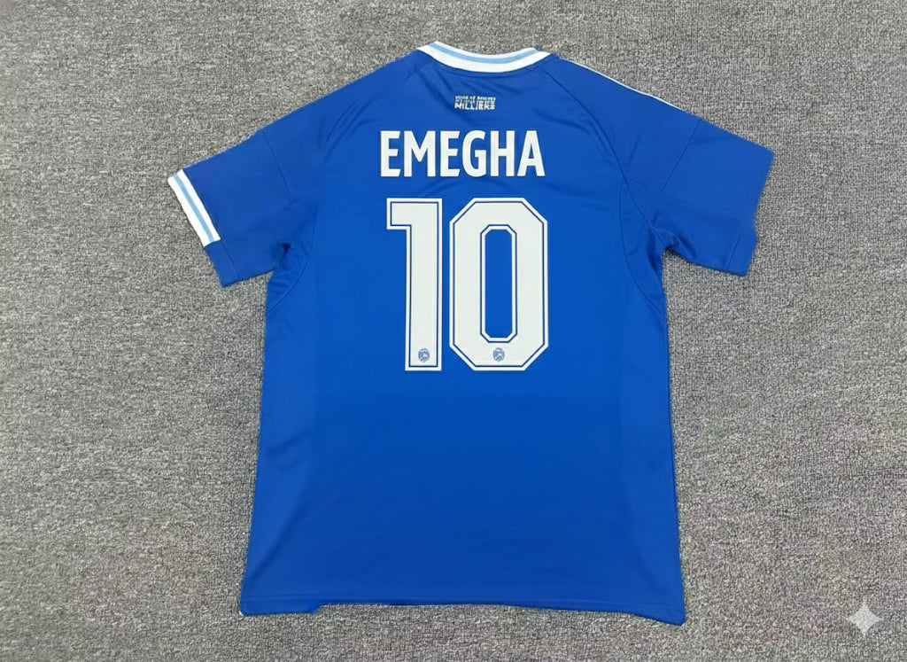 2026 Emmanuel Emegha Strasbourg Football Jersey – Back View