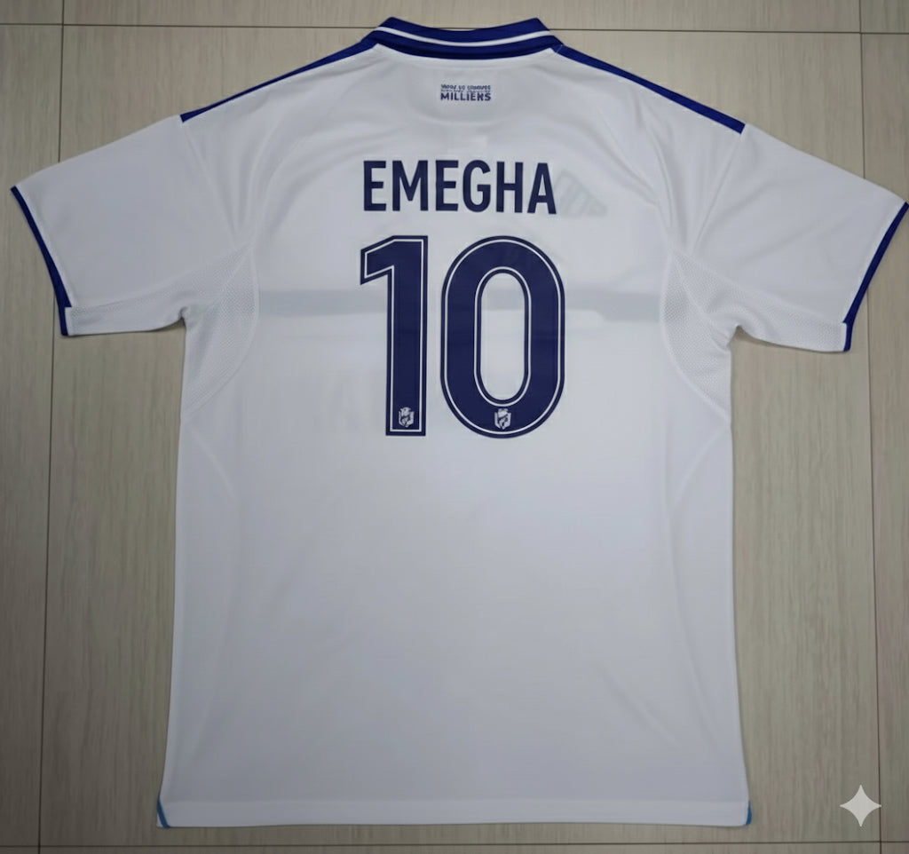 2026 Emmanuel Emegha Strasbourg Football Jersey – Back View