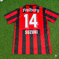 Yuito Suzuki SC Freiburg Retro Football Jersey – Back View