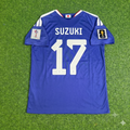 Japan 2026 World Cup Football Jersey – Yuito Suzuki – Back View