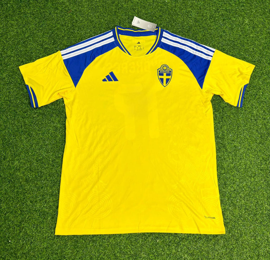 Anthony Elanga Sweden 2026 World Cup New Season Football Jersey – Front View