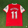 Arsenal 2006/2008 Season Retro Jersey – Sylvain Wiltord #11 – Back View