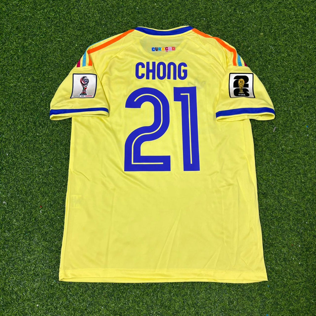 Tahith Chong Curaçao 2026 World Cup Football Jersey – 4