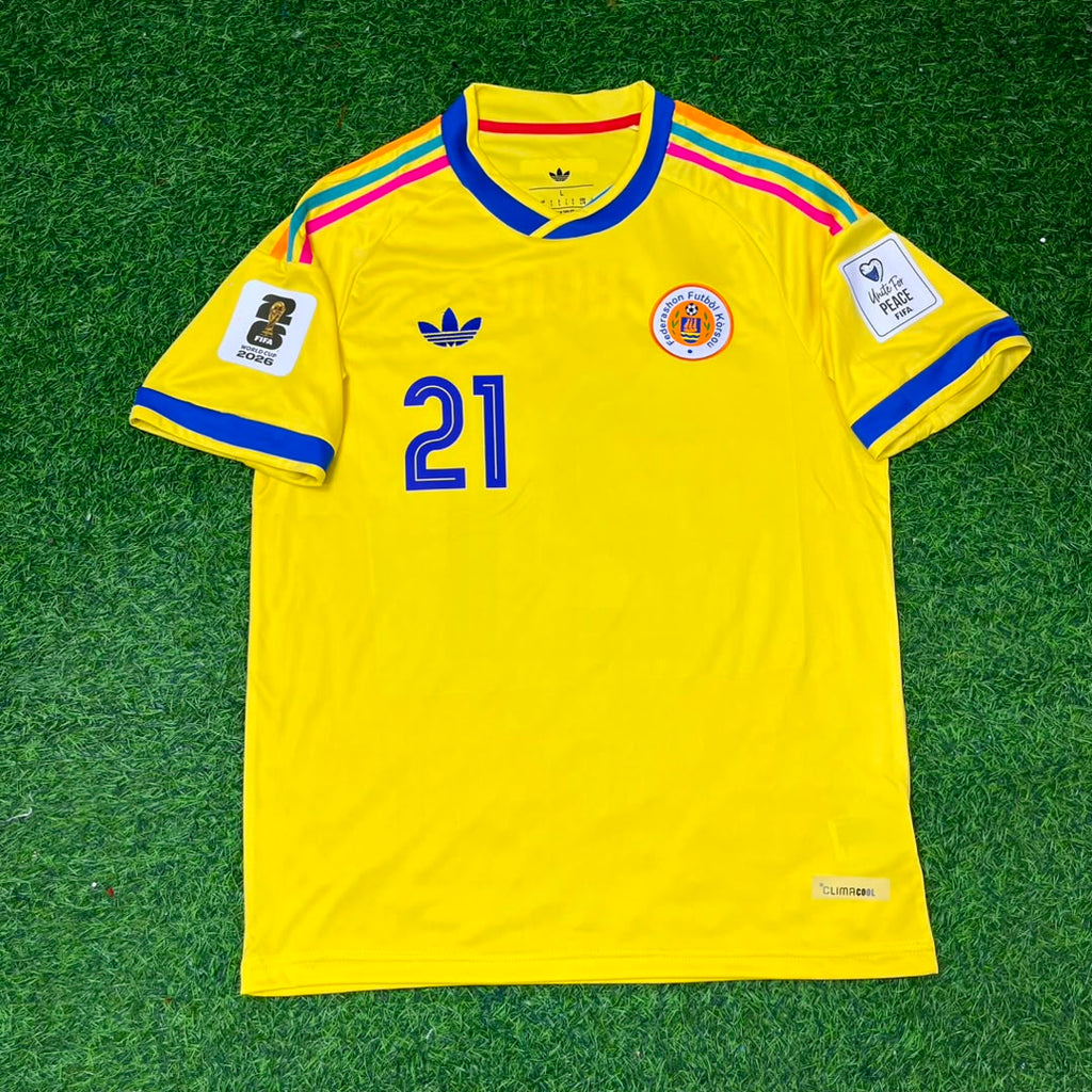 Tahith Chong Curaçao 2026 World Cup Football Jersey – Front View