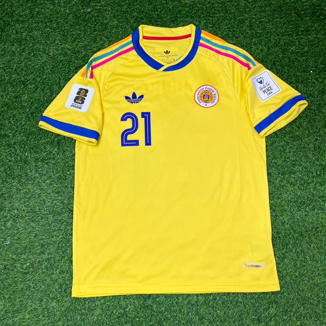 Tahith Chong Curaçao 2026 World Cup Football Jersey – Front View