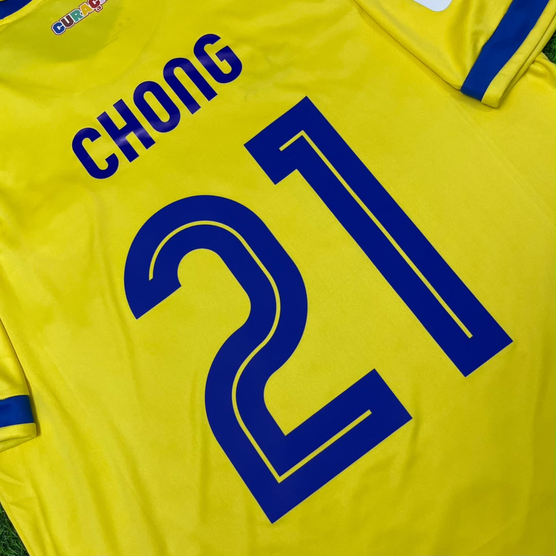 Tahith Chong Curaçao 2026 World Cup Football Jersey – Detailed View