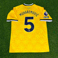 Tarik Muharemović Wolverhampton Wanderers FC 2026/2027 Home Football Jersey – Back View