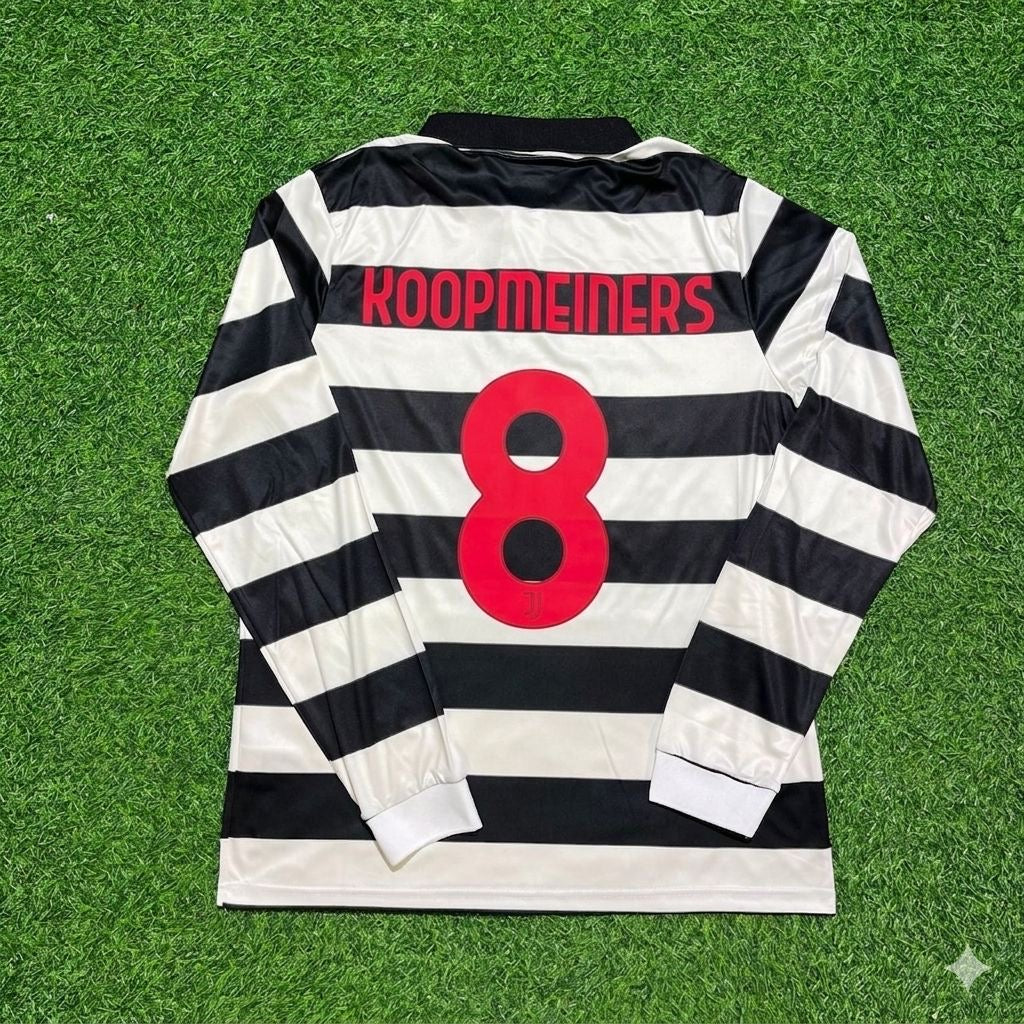 Juventus New Season Fourth Long Sleeve Jersey – Teun Koopmeiners #8 – Back View