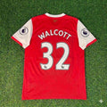 Arsenal 2006/2008 Season Retro Jersey – Theo Walcott #32 – Back View