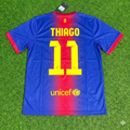 Barcelona 2012/2013 Retro Home Football Jersey – Thiago Alcantara – Back View