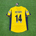 Thierry Henry - Arsenal 2000 Retro Jersey – Back View