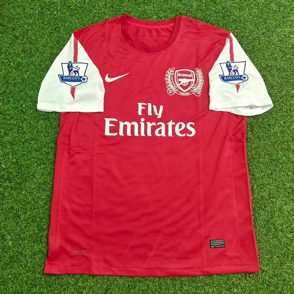 Thierry Henry Arsenal 2010-2011 Retro Kit Jersey – Front View