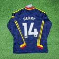 Thierry Henry Arsenal Special Edition Long Sleeve Football Jersey – Back View