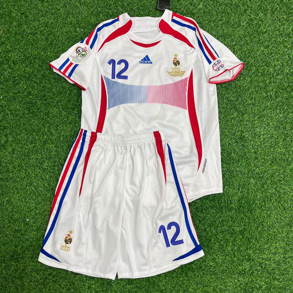 2006 France World Cup Thierry Henry Retro Kids Football Jersey – Front View