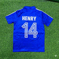 France World Cup Retro Football Jersey Retro – Thierry Henry – Back View