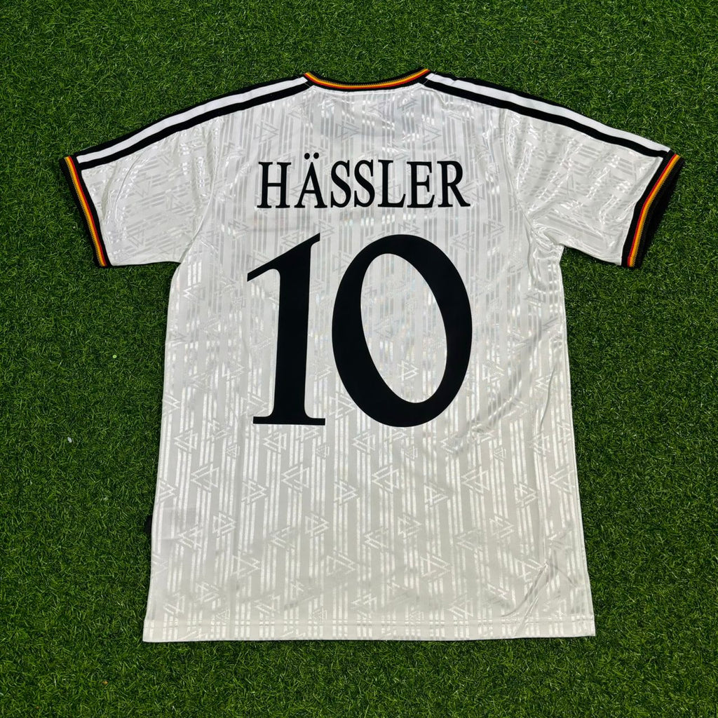Thomas Häẞler Hassler Deutschland EM 1996 Germany Finale Heim Retro Set – Back View