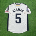 1998 Thomas Helmer Deutschland World Cup Retro Fußballtrikot – Back View