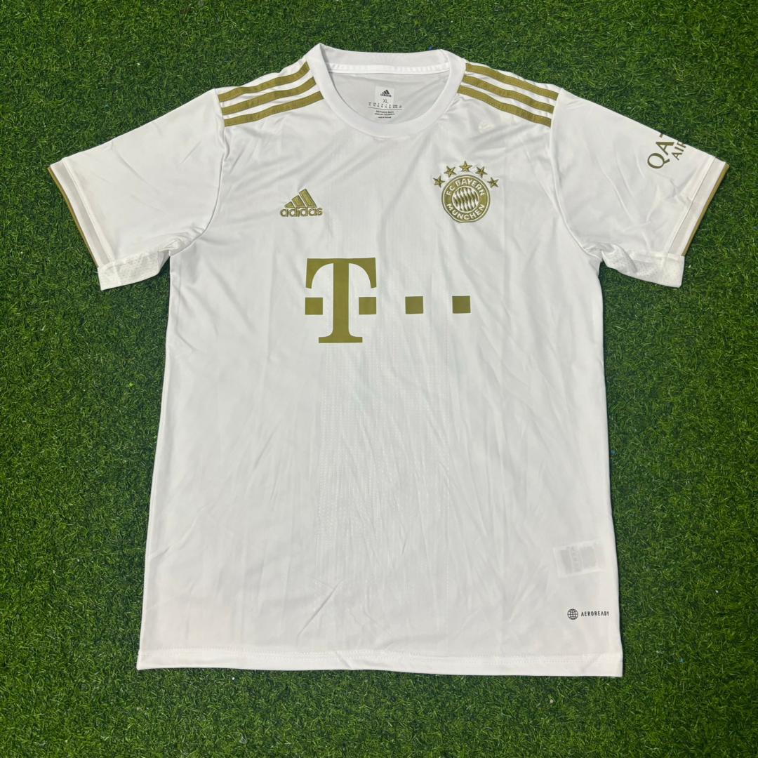 Thomas Müller #25 FC Bayern München 125 Years Anniversary Special-Edition White Football Jersey – Front View