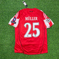 2010/11 Thomas Müller Bayern Munich Home Football Jersey – Back View