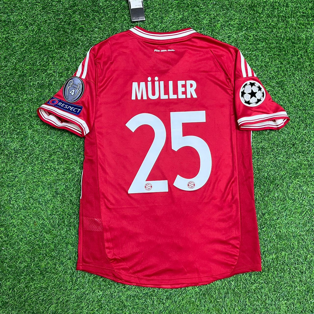 Thomas Müller Bayern Munich 2013 Champions League Final Jersey – 5