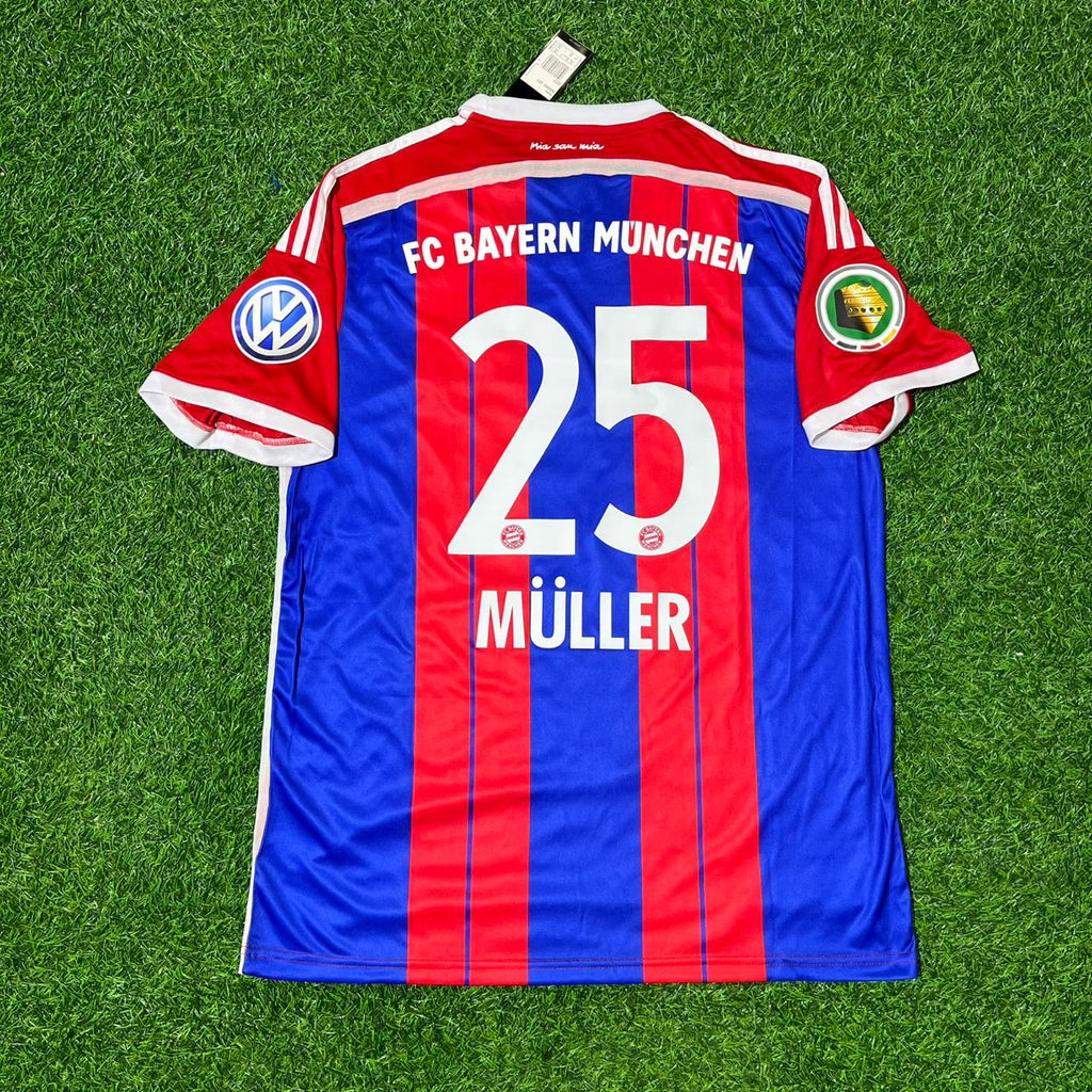 2014/15 Thomas Müller Bayern Munich Football Jersey – Back View