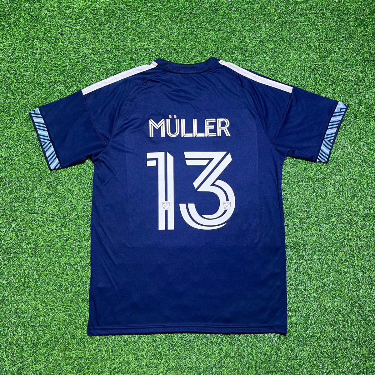 Thomas Müller Vancouver Whitecaps Canada MLS New Season 2026 2027 Blue Soccer Kit – Back View