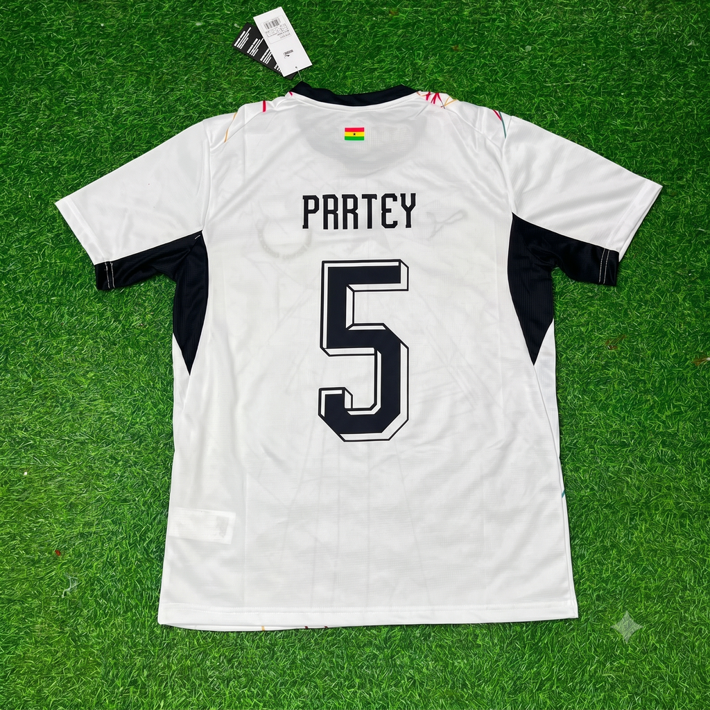 Thomas Partey Ghana World Cup 2026 National Team Football Jersey – Back View