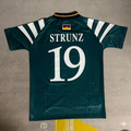 1996 Germany EURO Thomas Strunz Deutschland Retro Football Jersey – Back View