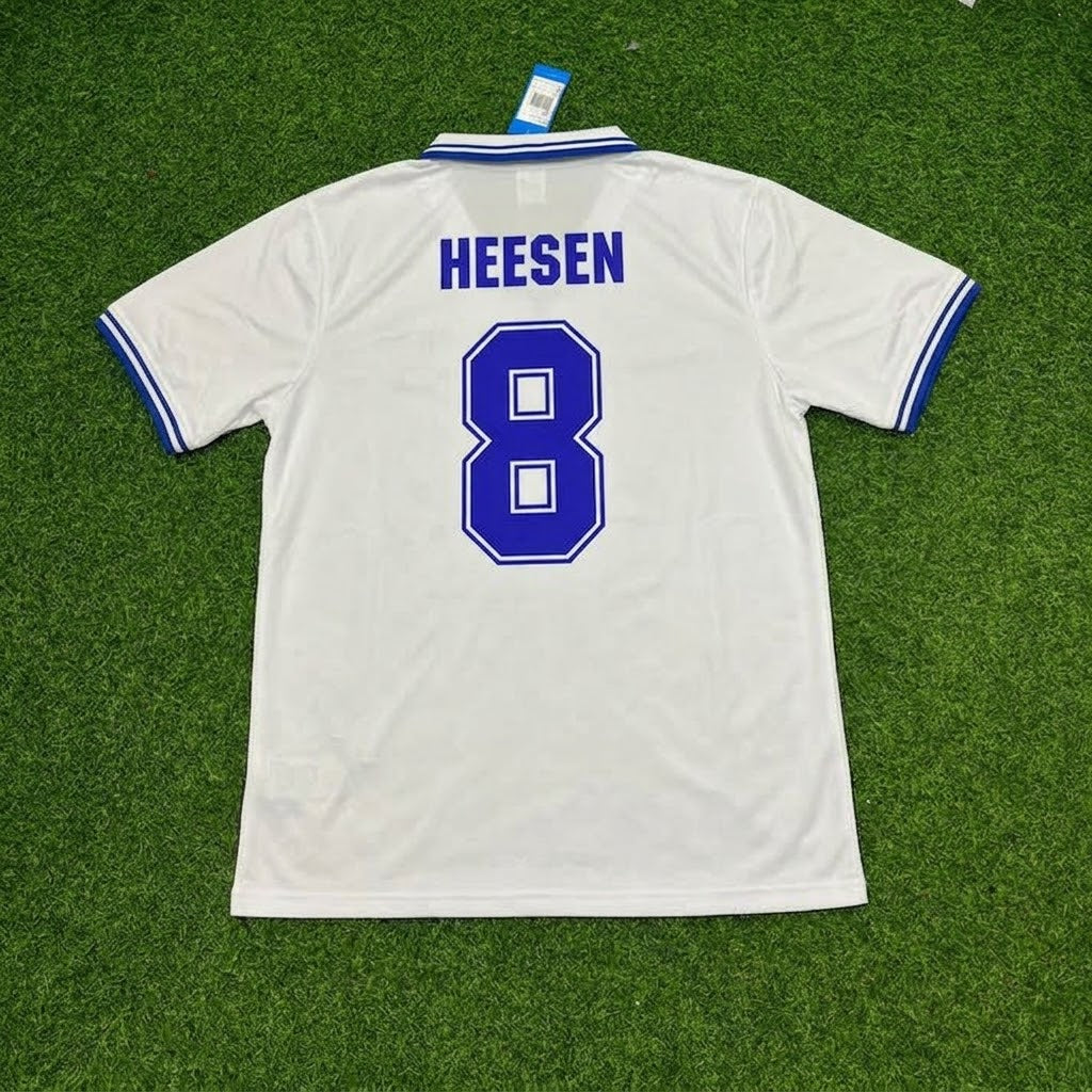 Thomas Von Heesen #8 Hamburger SV 1979/80 Weißes Heimtrikot Retro – Back View